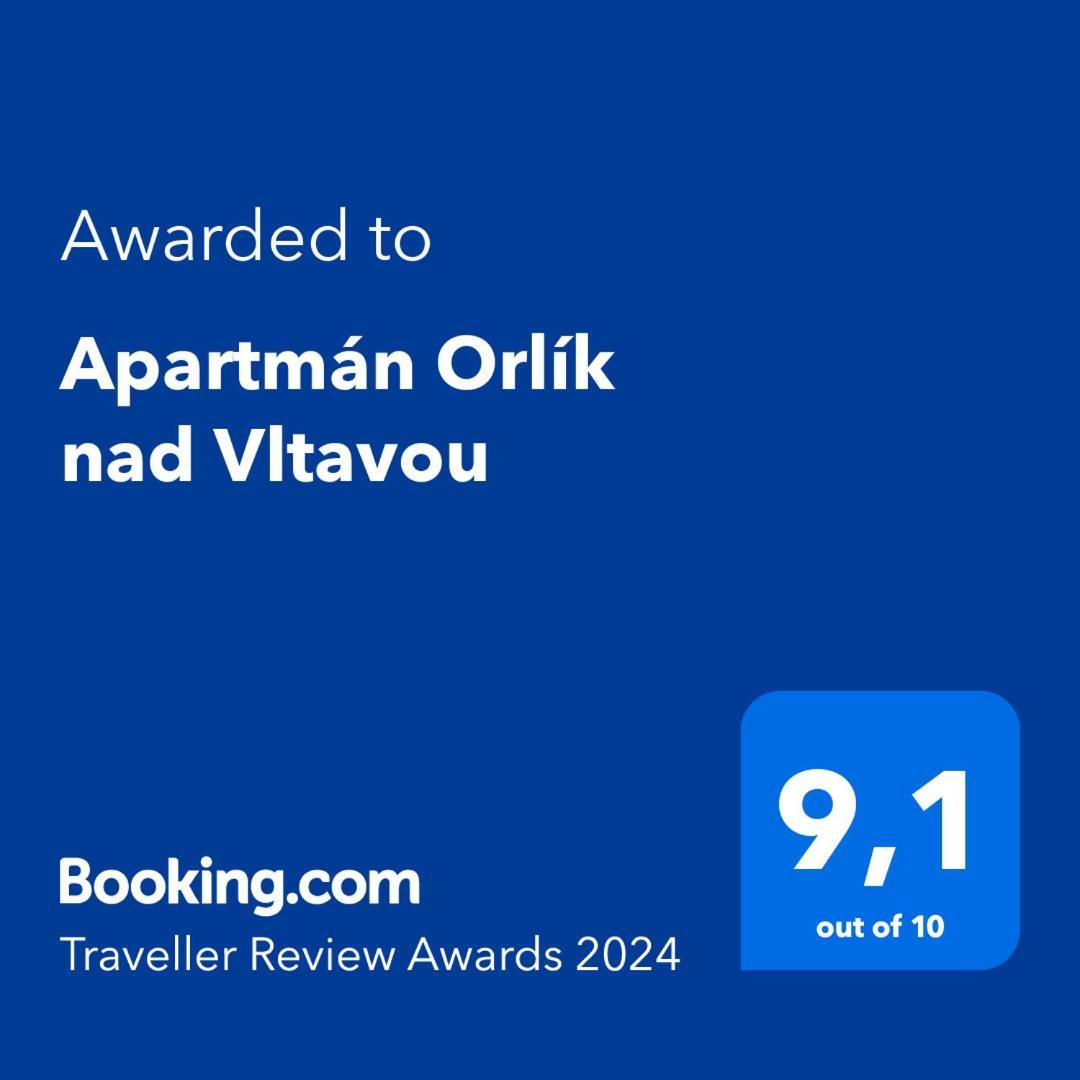 Apartman Orlik Nad Vltavou Exteriér fotografie